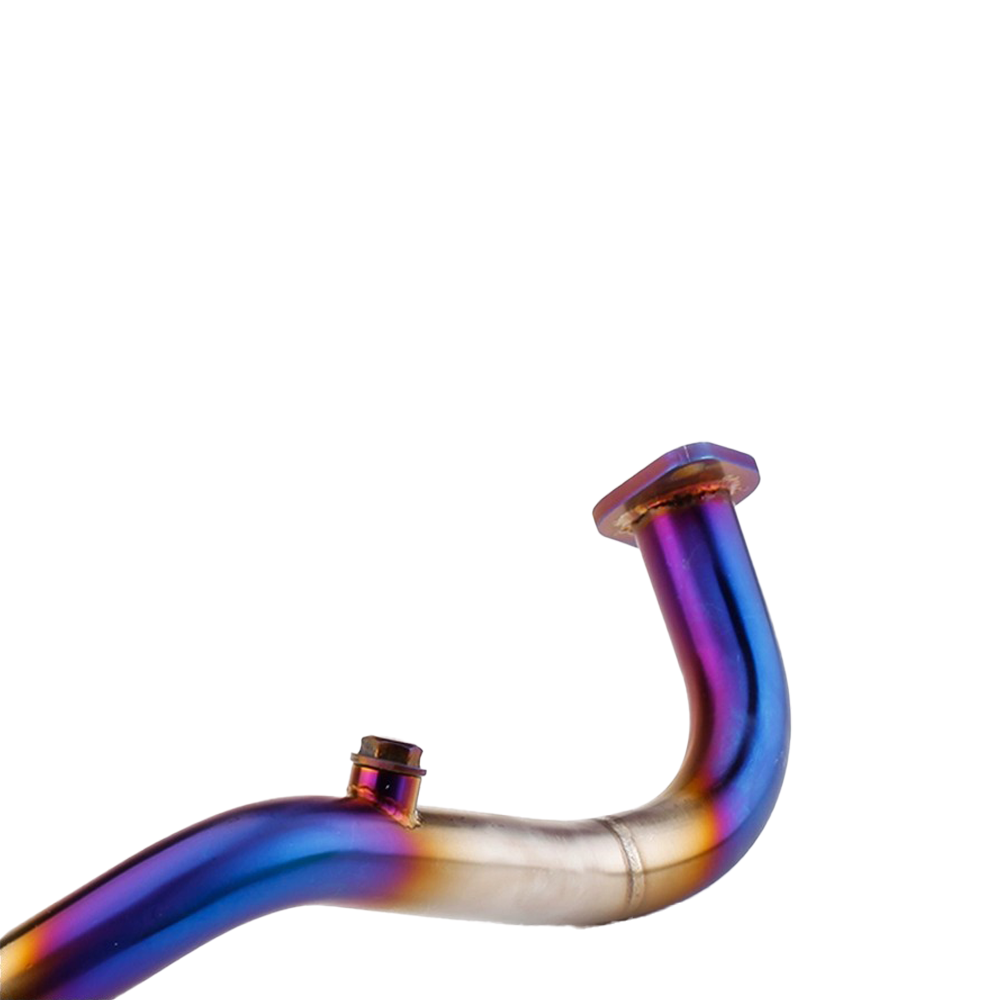 For Yamaha NMAX 155 2020-2021 NMAX 125 Blue Front Header Exhaust Link Pipe - Image 3
