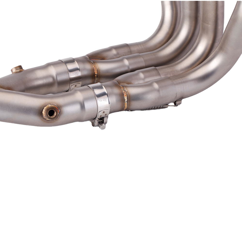 Full System Exhaust Tips Front Link Pipe For Yamaha MT-10 FZ10 2015-2021 - Image 3