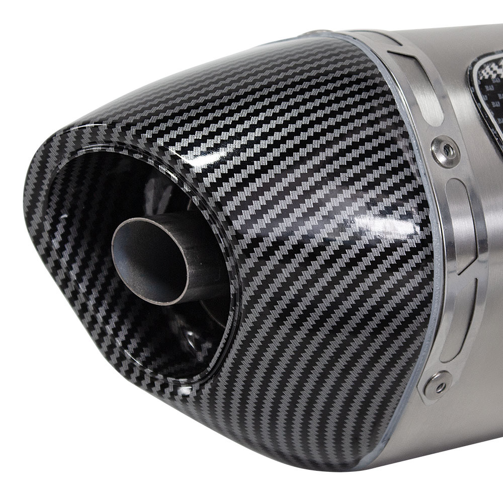 For Suzuki Gixxer250 SF250 Full System Exhaust Front Link Pipe Slip-on Muffler - Image 4