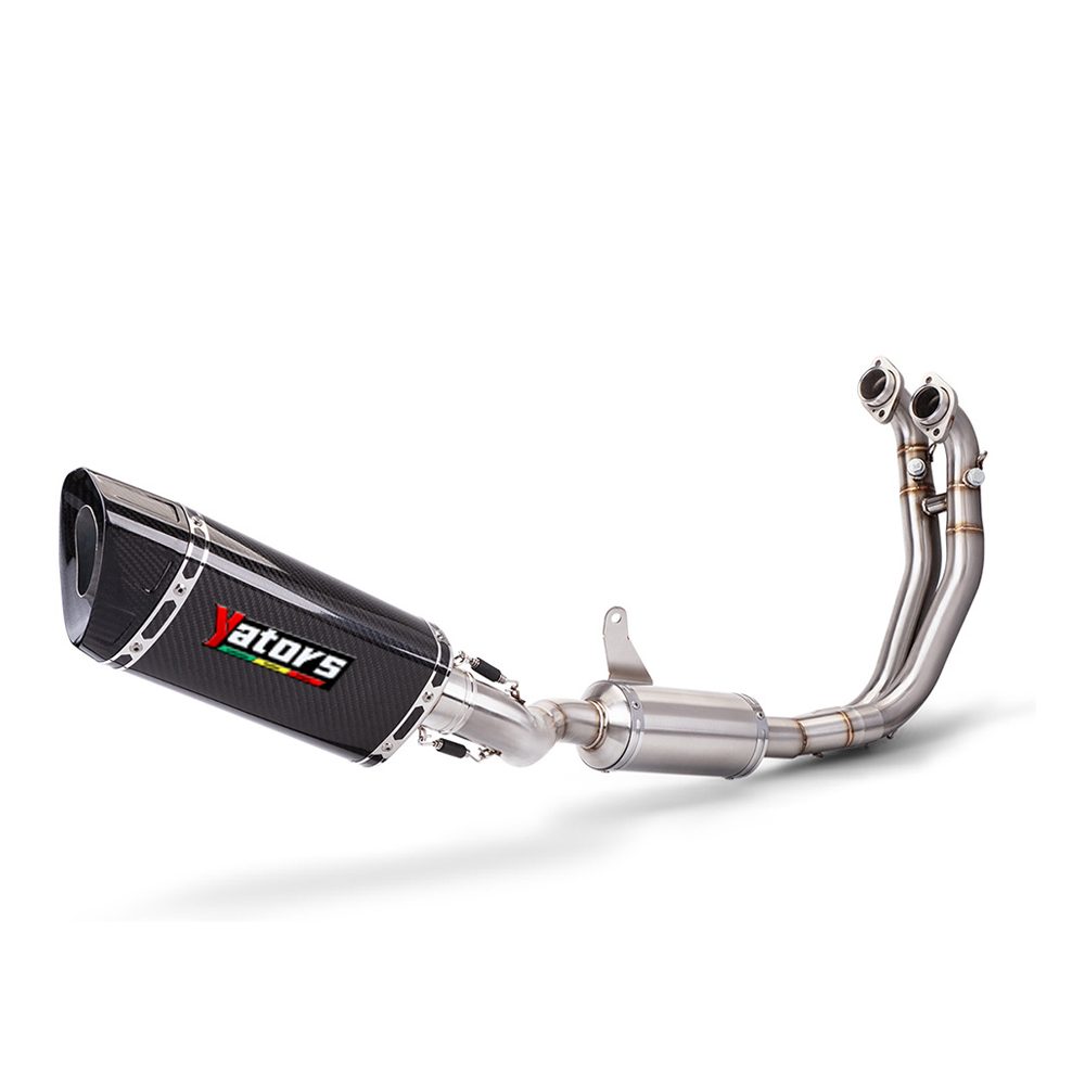 Exhaust System Front Pipe 51mm Muffler Tip For Aprilia RS660 Tuono 660 2021-2025