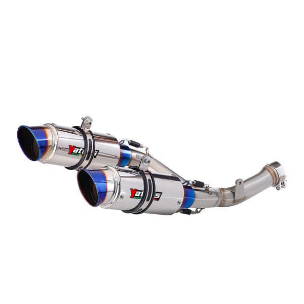 Motorcycle Exhaust Mid Link Pipe 51MM Muffler For Honda CRF450R CRF450RX 2015-20