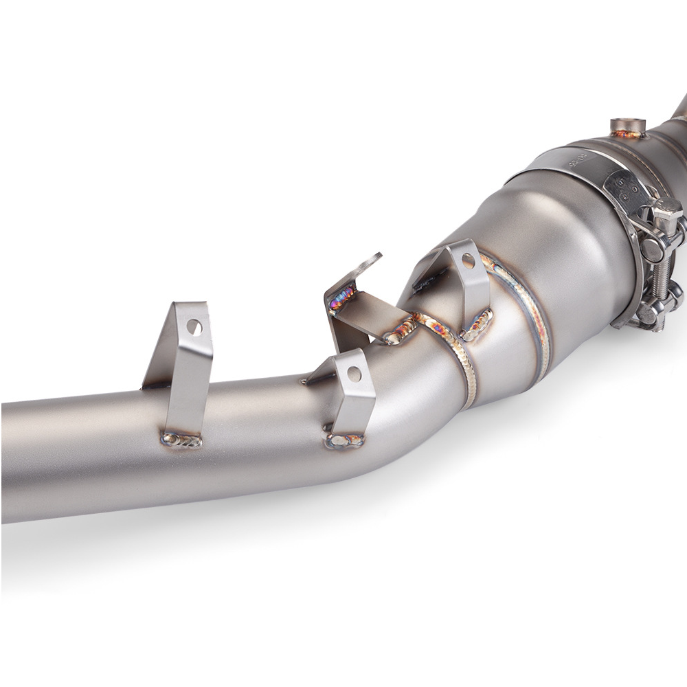 FOR YAMAHA TMAX 560 2015-2023 Whole System Muffler Tips Exhaust Header Pipe - Image 7