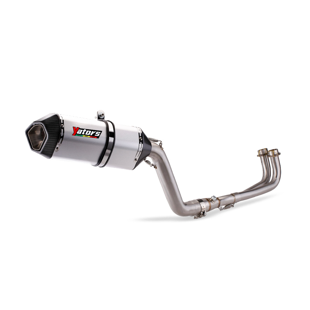 For Yamaha Tmax 530 17-21 Tmax 560 20-22 Exhaust Pipe With Header Pipe Slip-On