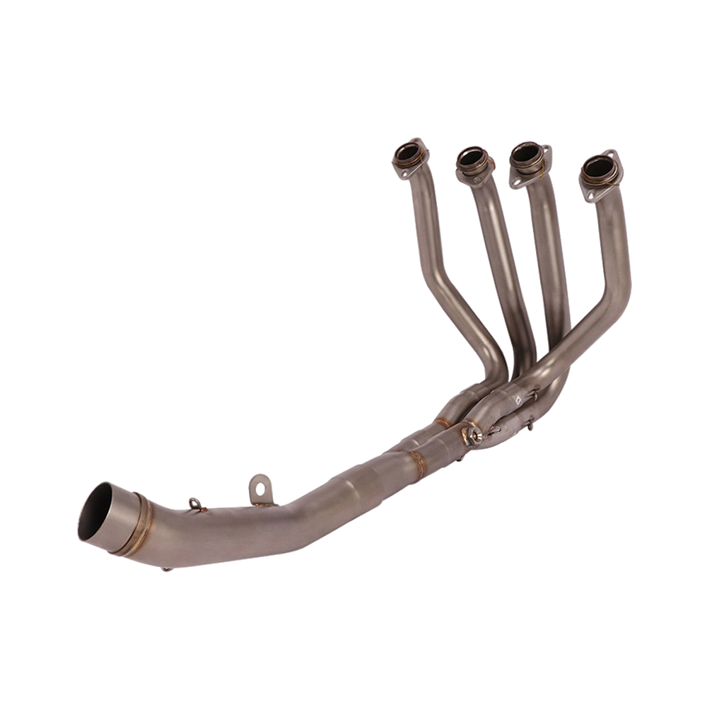 Motorcycle Exhaust Front Headers Connected Pipe For Kawasaki Z800 13-16 Slip On