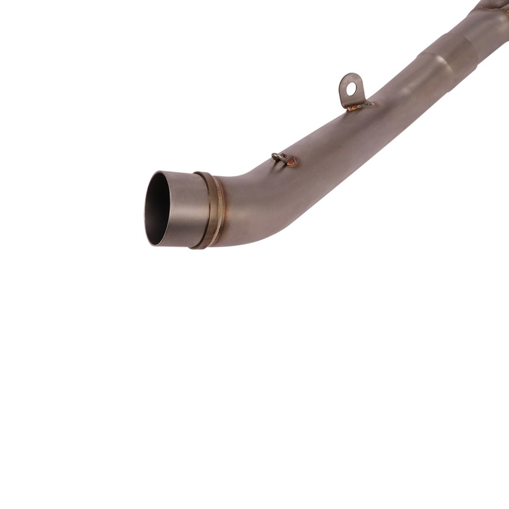 Motorcycle Exhaust Front Headers Connected Pipe For Kawasaki Z800 13-16 Slip On - Image 2