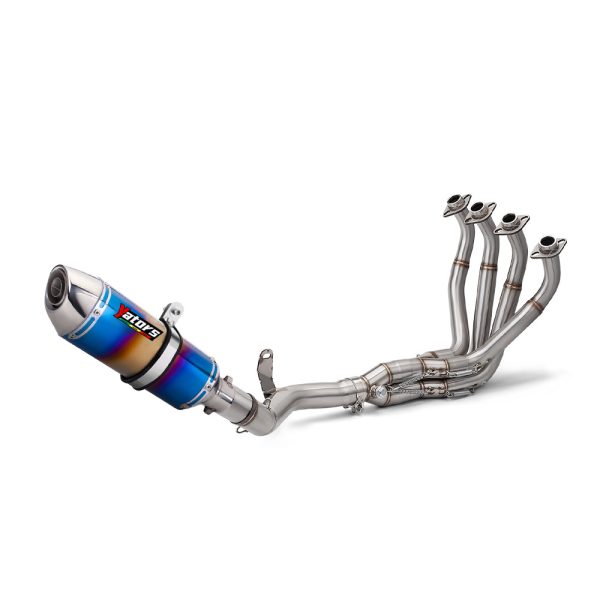 For Kawasaki Z900 2017-2025 Full Exhaust System Header Link Pipe Muffler Slip On