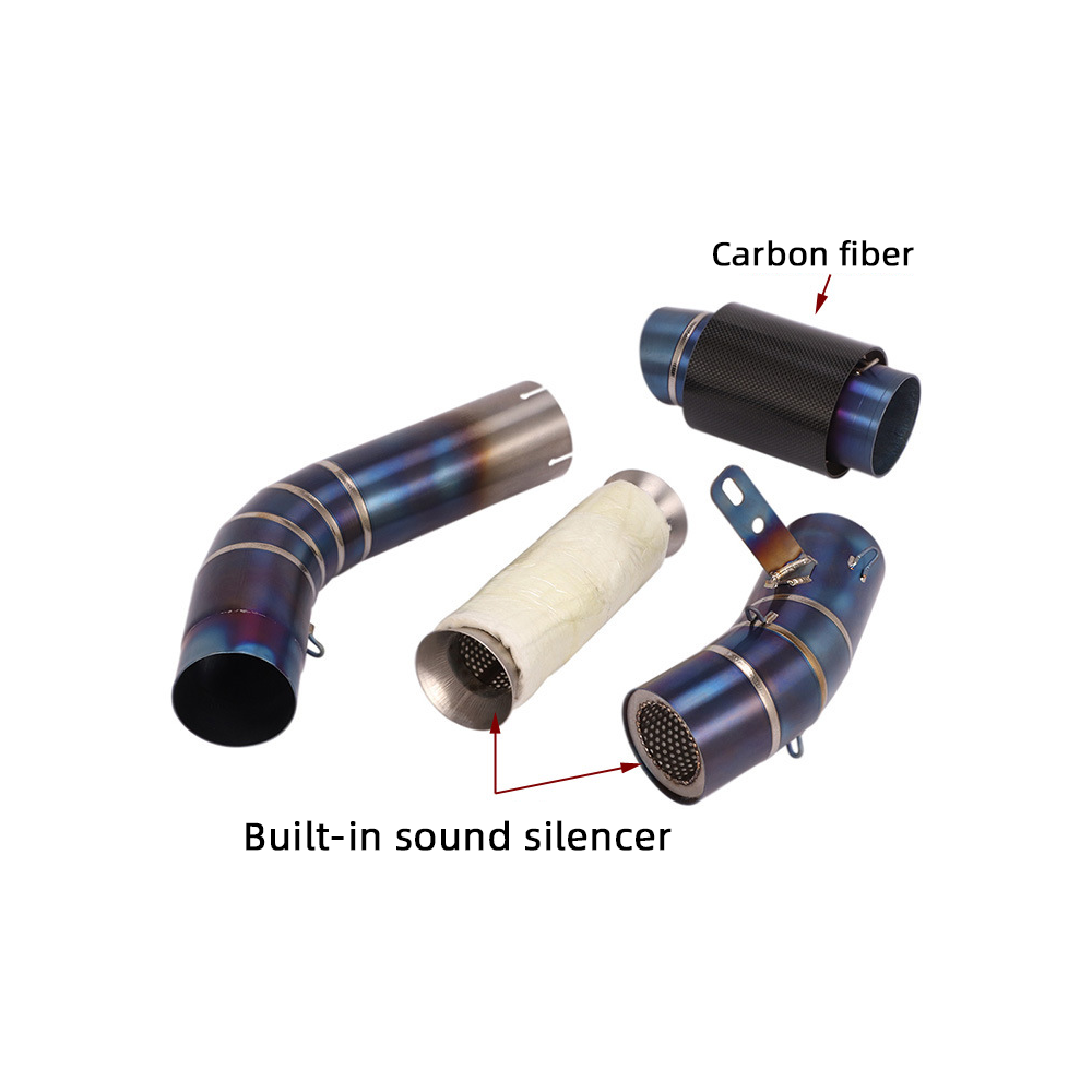 For Kawasaki Z900 17-2020 Motorcycle Exhaust Mid Connect Link Pipe Steel Tube - Image 6