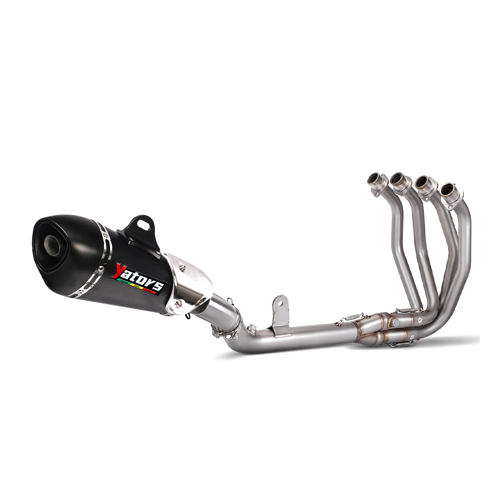 For Kawasaki Ninja ZX4R ZX4RR 2023-2024 Carbon Fiber Muffler Full Exhaust System