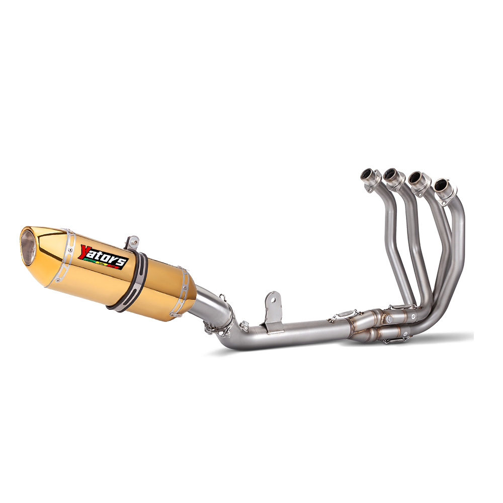 For Kawasaki Ninja ZX4R ZX4RR 2023-2024 Carbon Fiber Muffler Full Exhaust System