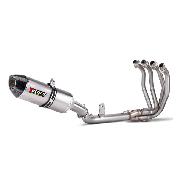 For Kawasaki Ninja ZX4R ZX4RR 2023-2024 Carbon Fiber Muffler Full Exhaust System