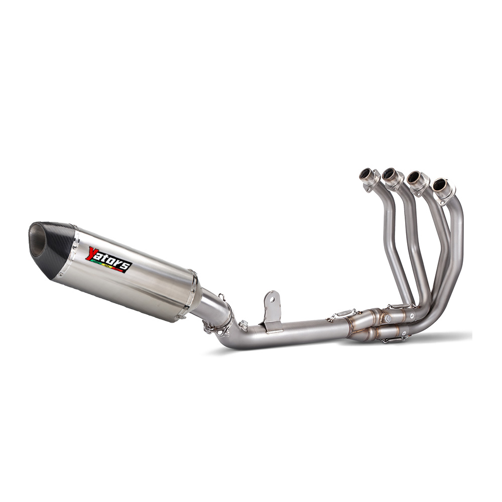 For Kawasaki Ninja ZX4R ZX4RR 2023-2024 Carbon Fiber Muffler Full Exhaust System