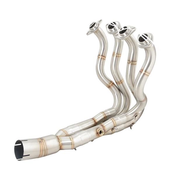 For Kawasaki Ninja ZX6R ZX636 2009-2023 Motorcycle Front Link Header Pipe Escape