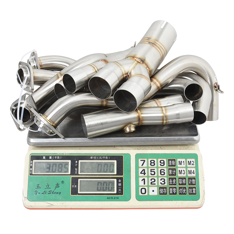 For Kawasaki Ninja ZX6R ZX636 2009-2023 Motorcycle Front Link Header Pipe Escape - Image 3