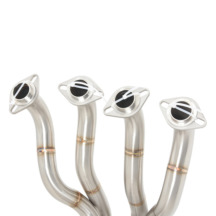 For Kawasaki Ninja ZX6R ZX636 2009-2023 Motorcycle Front Link Header Pipe Escape - Image 4