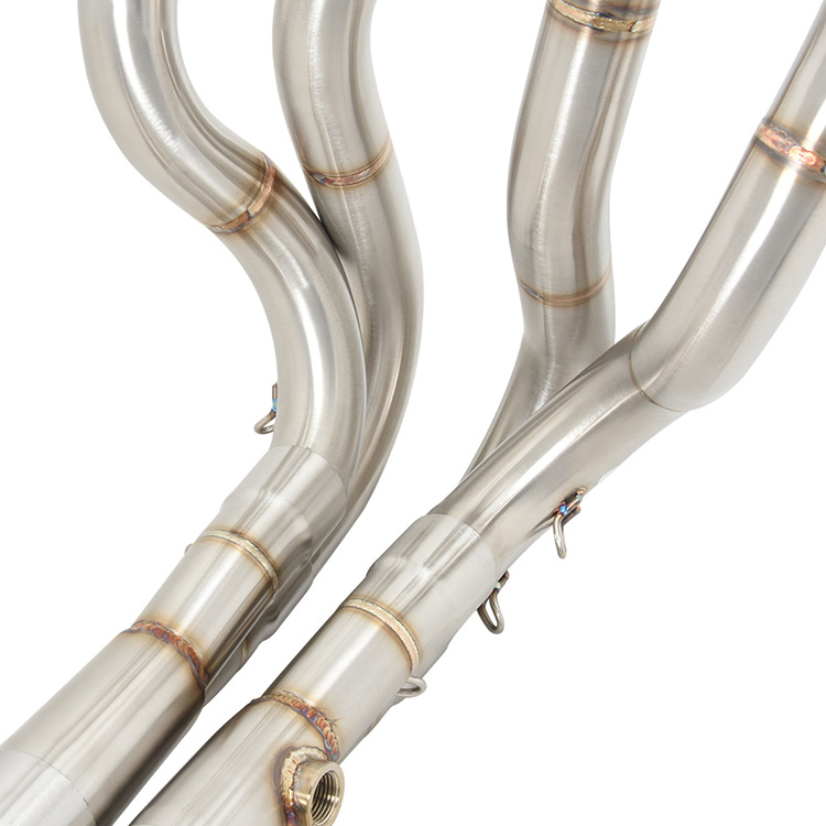 For Kawasaki Ninja ZX6R ZX636 2009-2023 Motorcycle Front Link Header Pipe Escape - Image 5