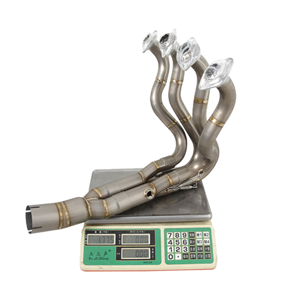 For Kawasaki Ninja ZX6R ZX636 2009-2023 Exhaust Header Front Pipe Titanium - Image 2