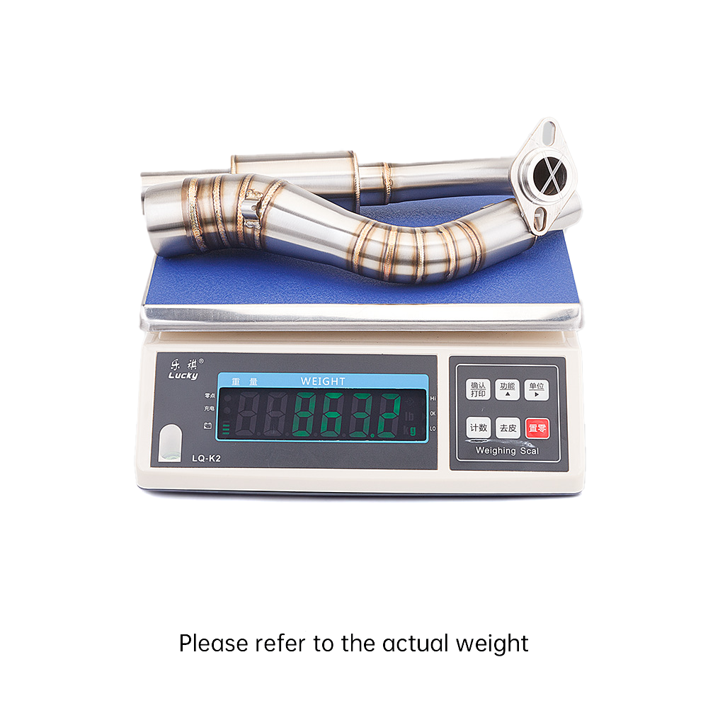 Full System Slip-on Front Link Pipe Exhaust Mufflers For Yamaha NMAX125 NMAX155 - Image 5