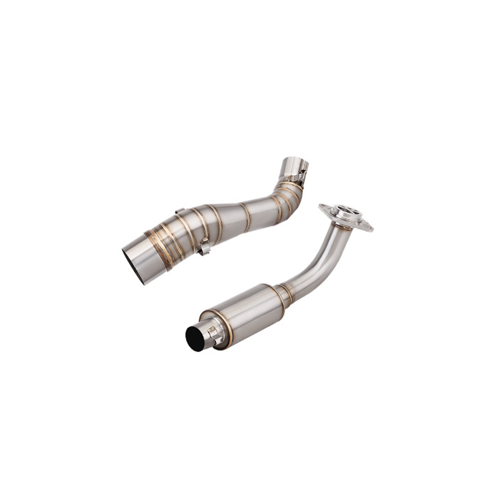 For Yamaha NMAX155 15-19 NMAX125 Motorcycle Slip On Exhaust Muffler Front Pipe - Image 8