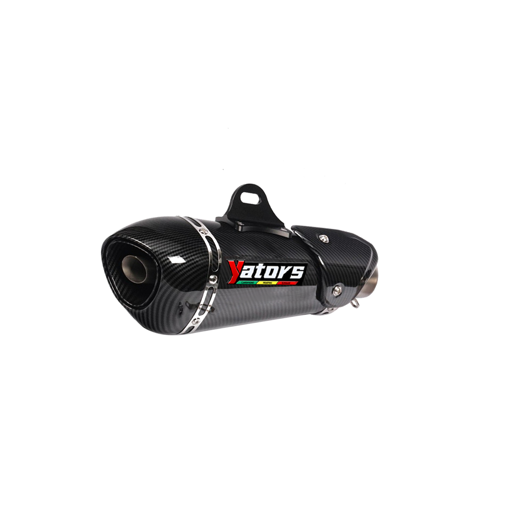 For Kawasaki Ninja ZX4R ZX4RR 2023-2024 Carbon Fiber Muffler Full Exhaust System - Image 2