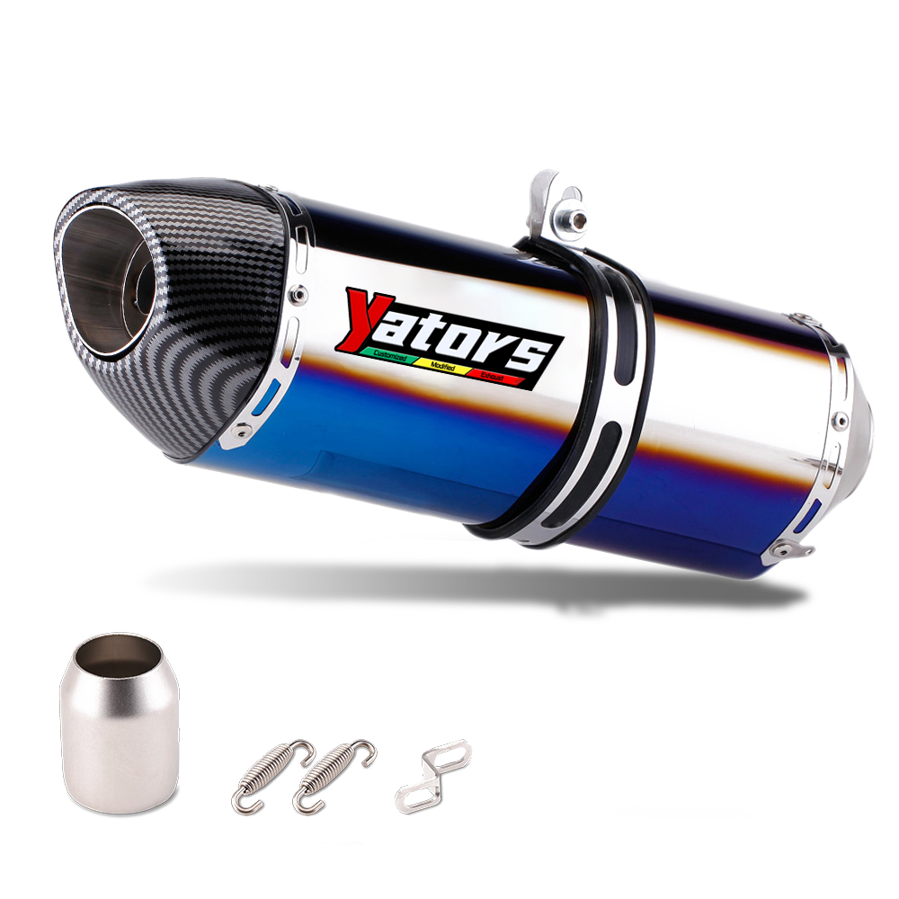 For Suzuki GSX8 GSX-8 S/R 2024 Whole System Blue Muffler Exhaust Header Pipe - Image 2