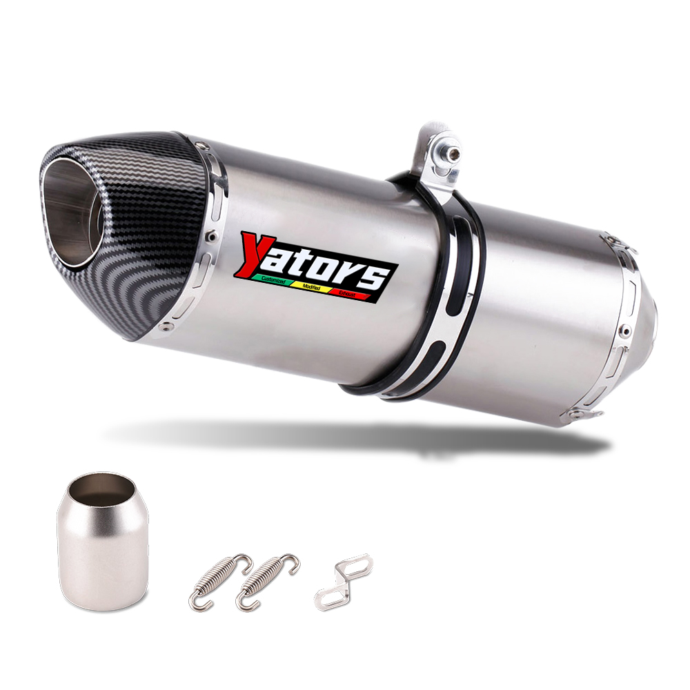 Full Exhaust System Header Link Pipe Muffler Slip For Kawasaki Z900 2010-2022 - Image 2