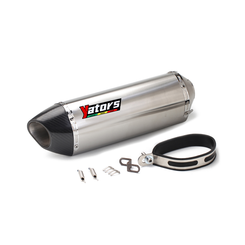 For Kawasaki Ninja ZX4R ZX4RR 2023-2024 Carbon Fiber Muffler Full Exhaust System - Image 2