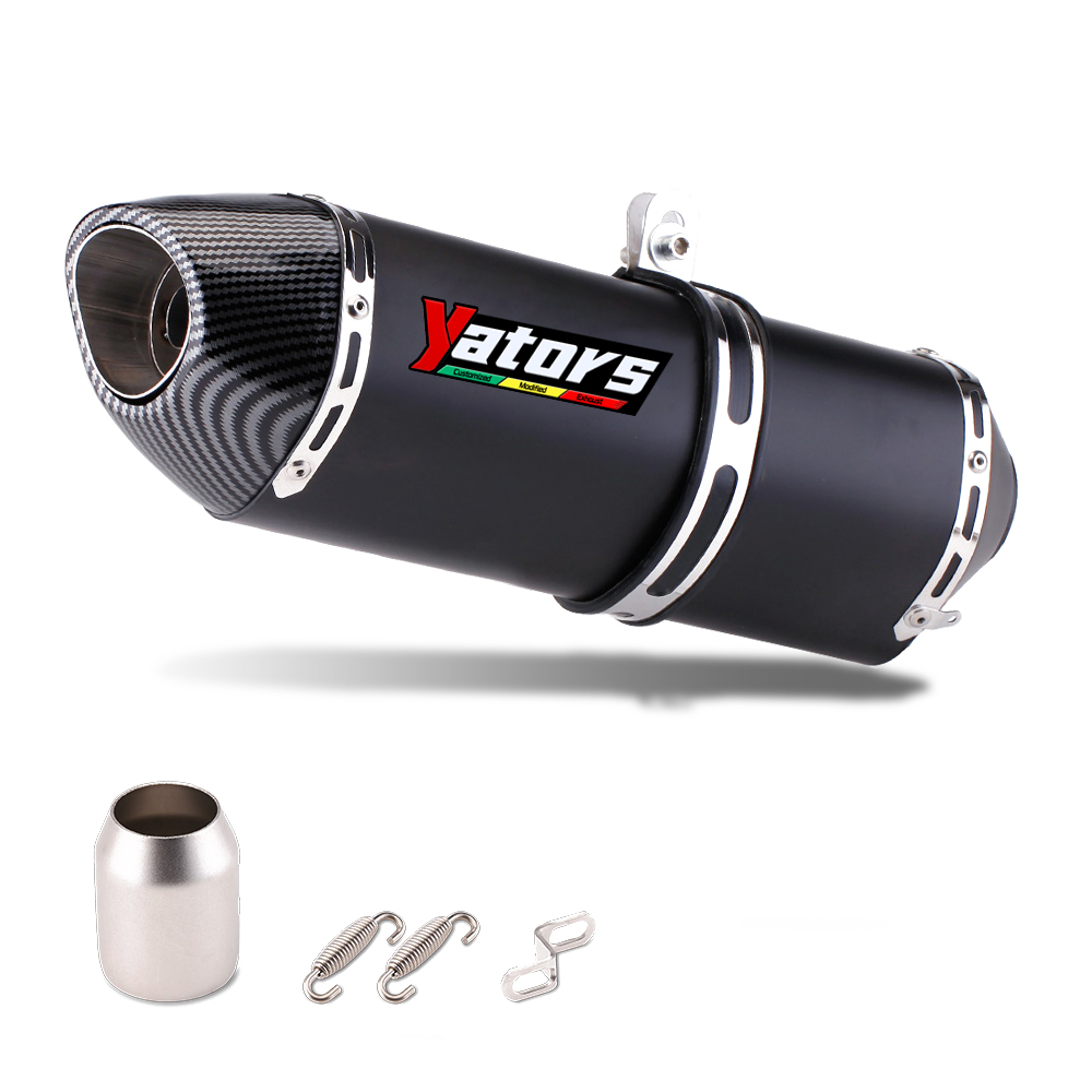 For Kawasaki Ninja ZX4R ZX4RR 2023-2024 Carbon Fiber Muffler Full Exhaust System - Image 2