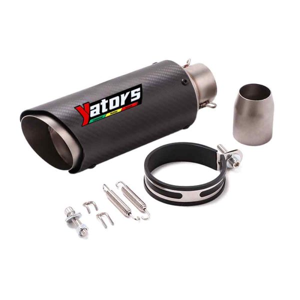 For Yamaha ninja R3 10R R15 R25 400 250 ZX6R Stainless Steel Exhaust Pipe 51MM