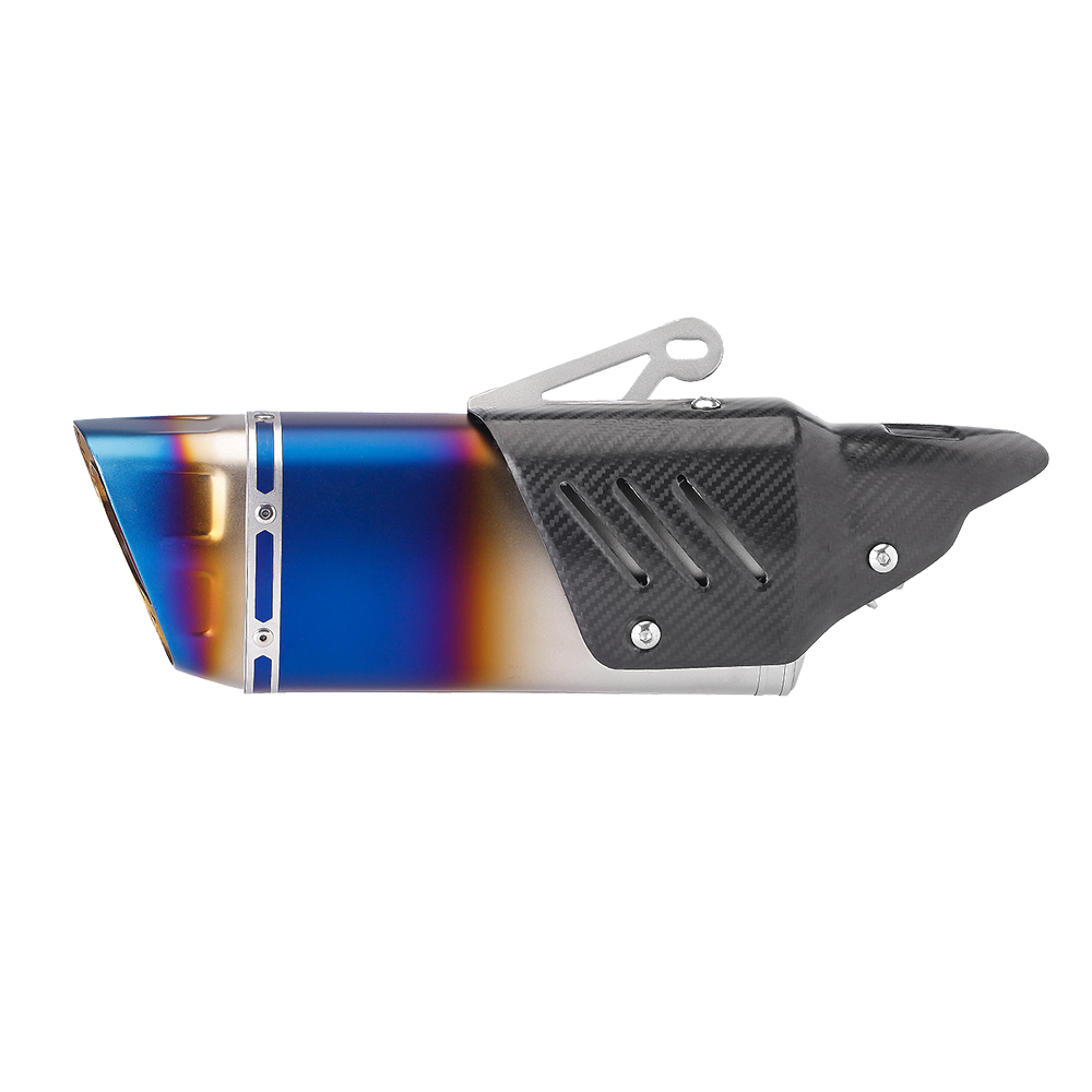 Full System Blue Exhaust Front Pipe Mufflers For Yamaha YZF R7 MT-07 2021-2023 - Image 3