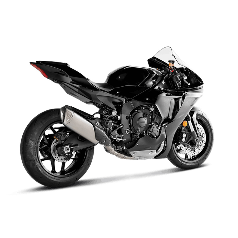 Full System Exhaust Tips Front Link Pipe For Yamaha MT-10 FZ10 2015-2021 - Image 4