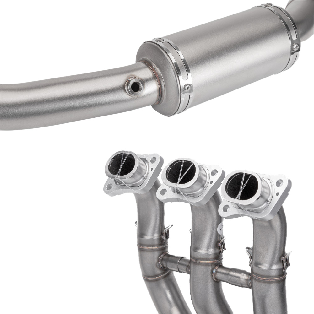 Exhaust Pipe For TRIDENT 660 2021-24 Full System Whole Vehicle Muffler Link Pipe - Image 7