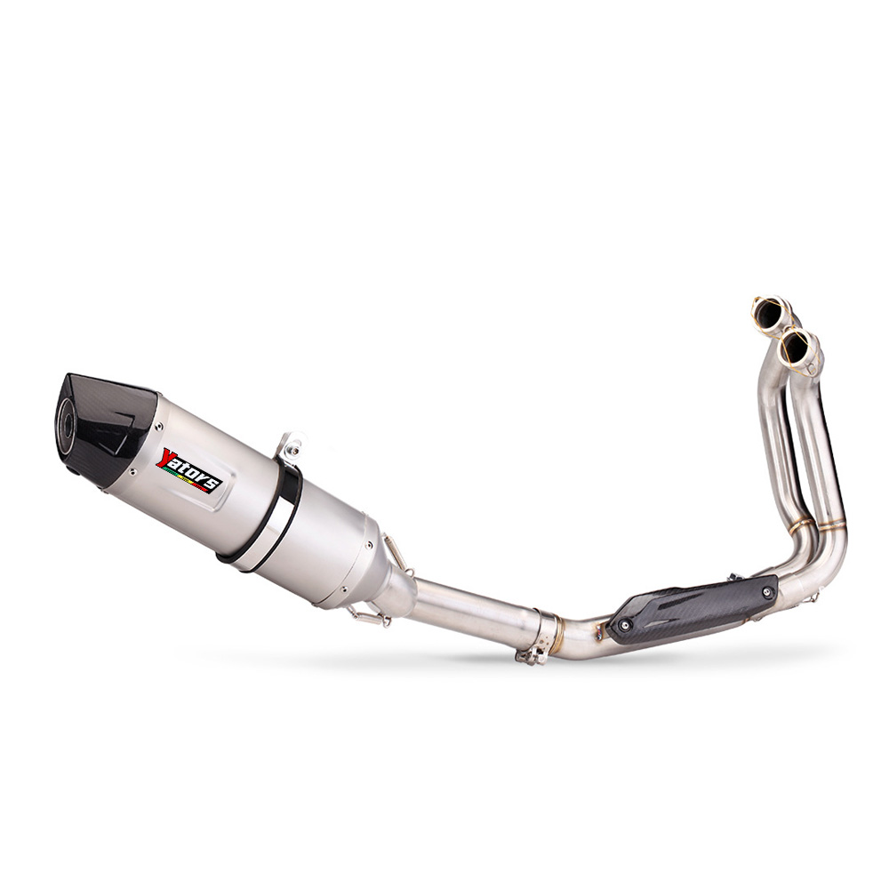 Full System For BMW F900R/900XR 2020-2023 Exhaust Tips Muffler Front Header Pipe