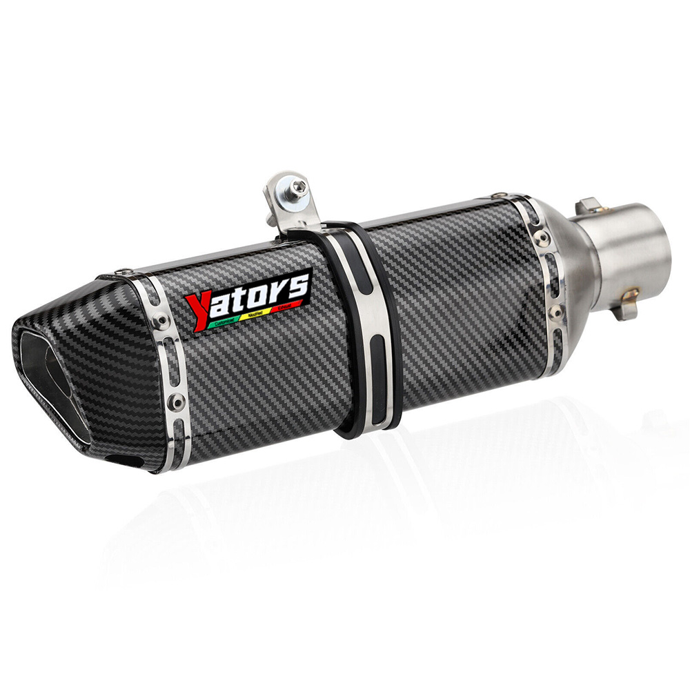 For Yamaha R6 2006-2020 Full System Exhaust Header Mid Link Pipe Muffler Tips - Image 2