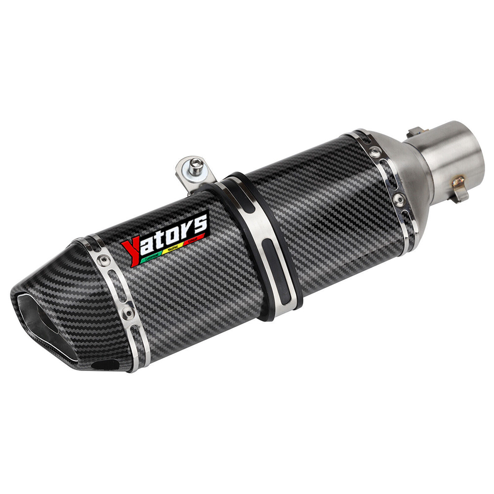 For Yamaha R6 2006-2020 Full System Exhaust Header Mid Link Pipe Muffler Tips - Image 3