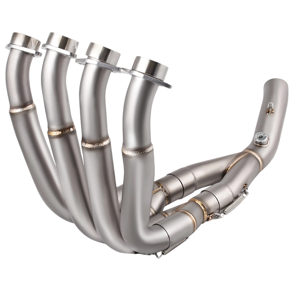 For Yamaha R6 2006-2020 Full System Exhaust Header Mid Link Pipe Muffler Tips - Image 8