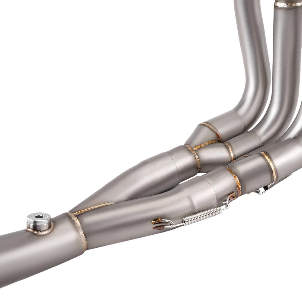 For Yamaha R6 2006-2020 Full System Exhaust Header Mid Link Pipe Muffler Tips - Image 9