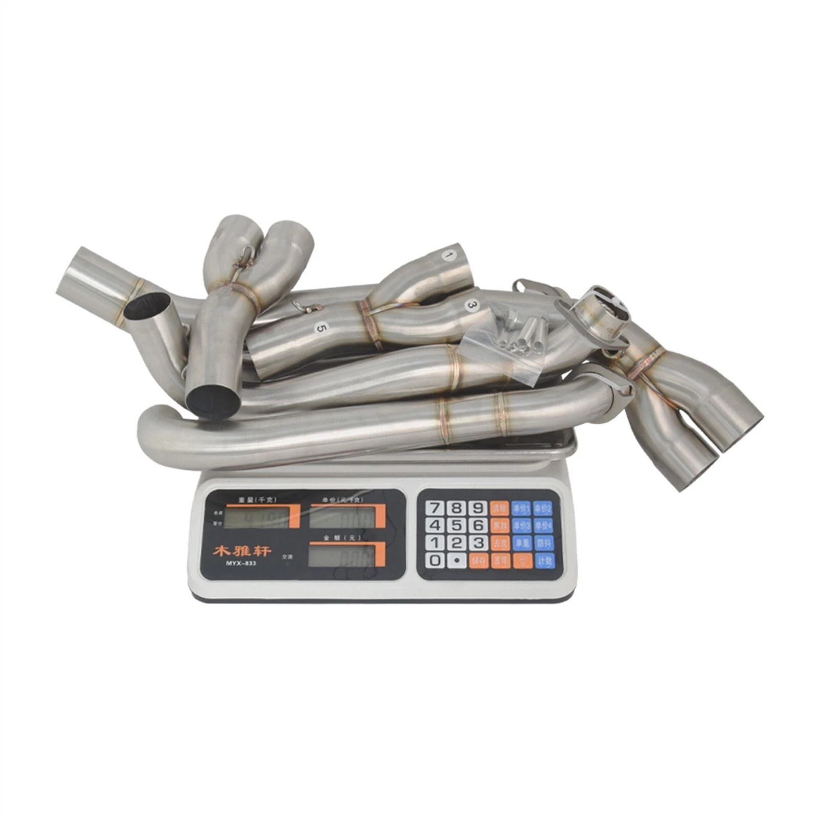 Fit for Suzuki GSXR1000 2017-2024 Slip On Exhaust System Header Link Pipe - Image 2