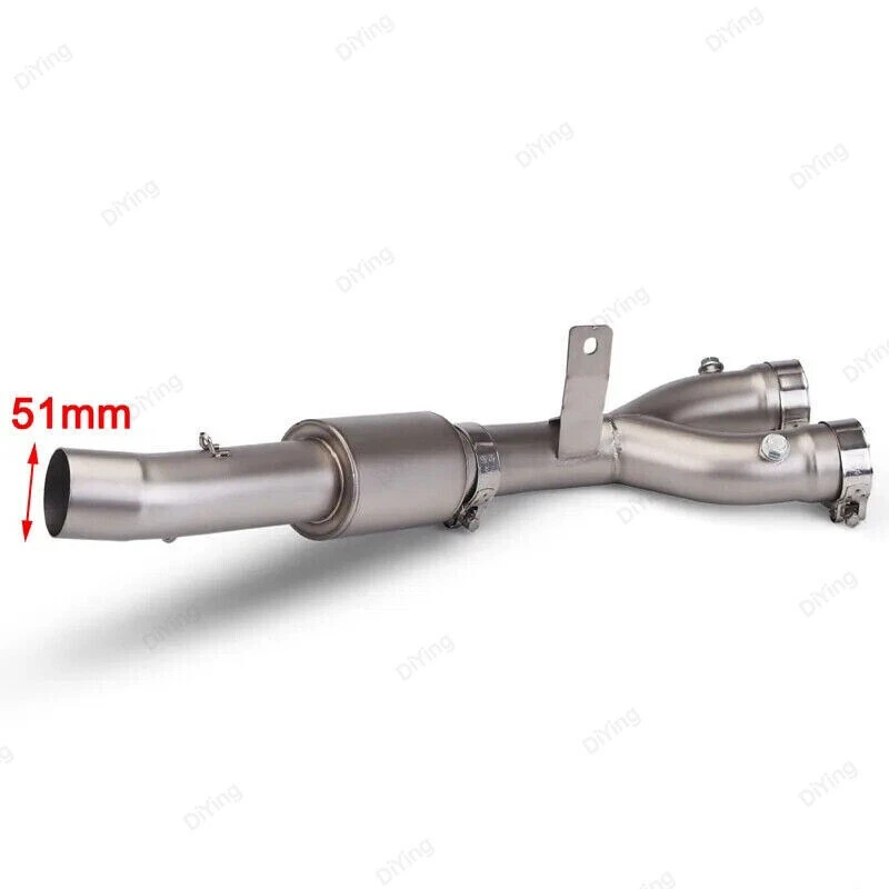 For Yamaha R1 R1M MT10 FZ10 2015-2025 Motorcycle Exhaust Mid Link Pipe Slip-on - Image 7