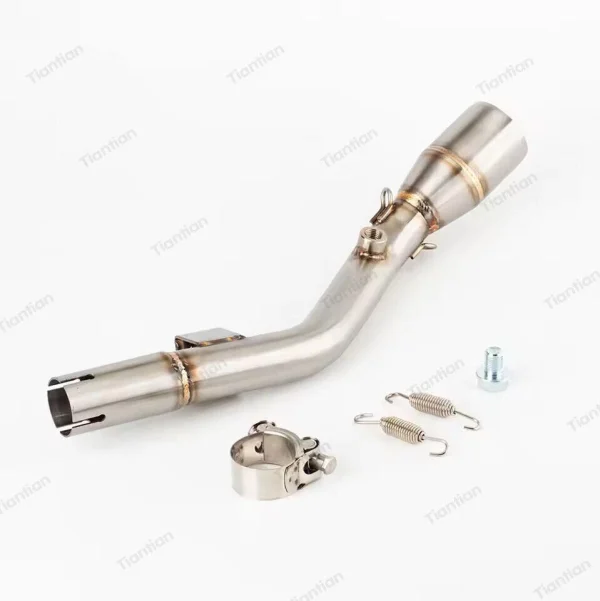 For Kawasaki KLX230L KLX230R 2020-2023 Motorcycle Exhaust Mid Link Pipe Slip-On