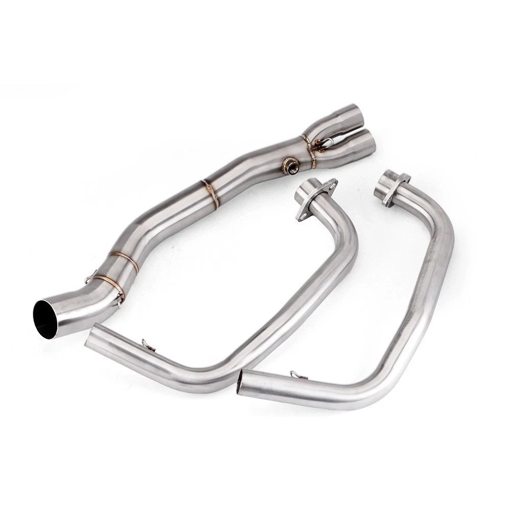 For Yamaha YZF R3 2014-24 MT-03 Whole System Blue Muffler Exhaust Header Pipe - Image 3