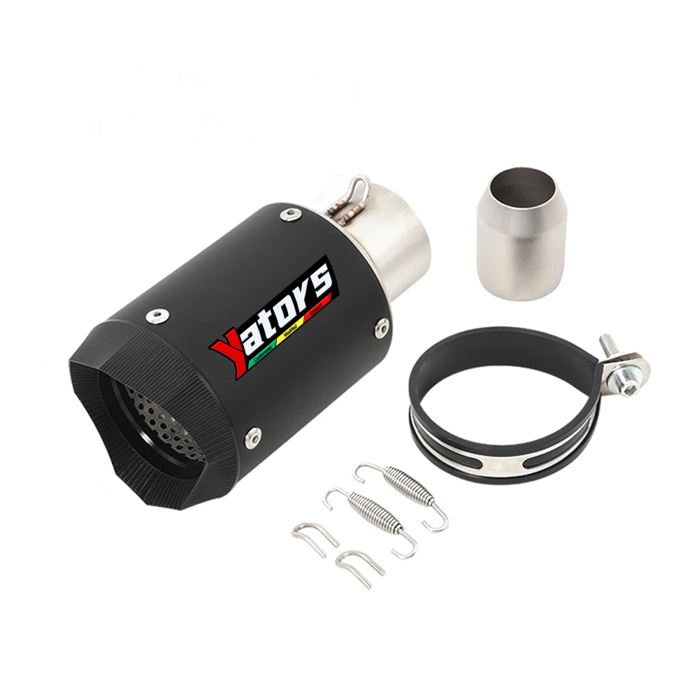 For Yamaha YZF R3 2021-2024 MT-03 Whole System Black Muffler Exhaust Header Pipe - Image 2