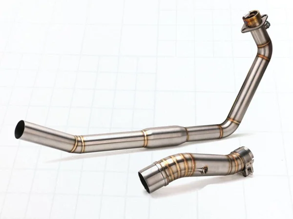 For Honda CBR300R CB300F 2015-17 Full System Exhaust Pipe Header Front Link Tube