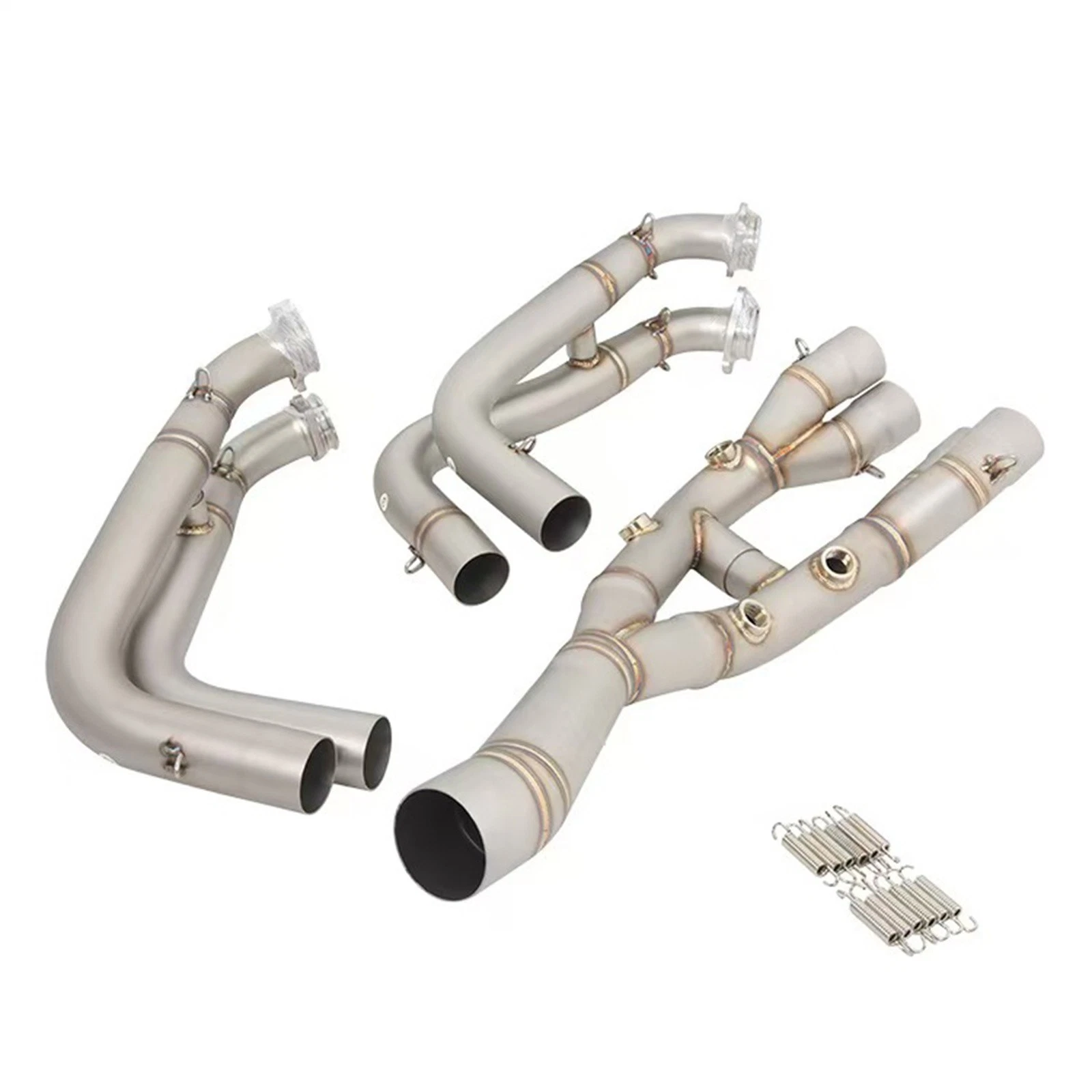 Stainless Steel Exhaust Tips Mid Pipe For BMW M1000RR S1000R 2019-2025 - Image 5