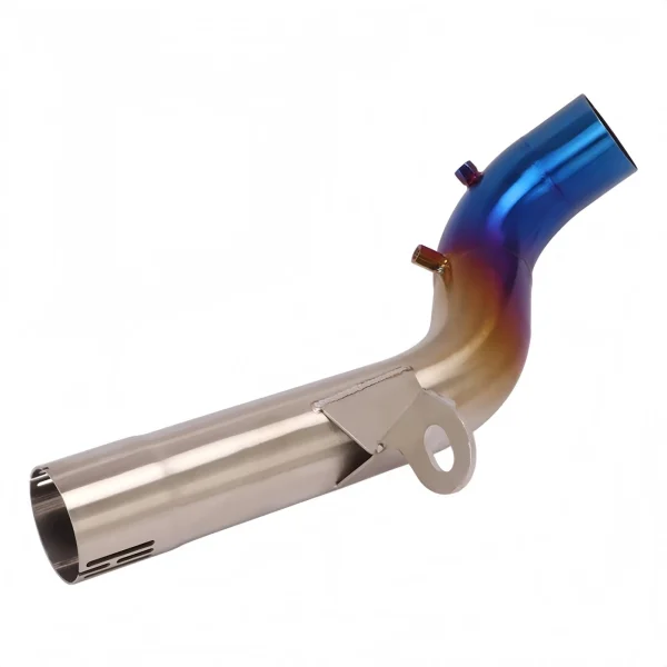 For BMW F850GS F750GS 2018-2024 Modified System Exhaust Mid Link Pipe Blue