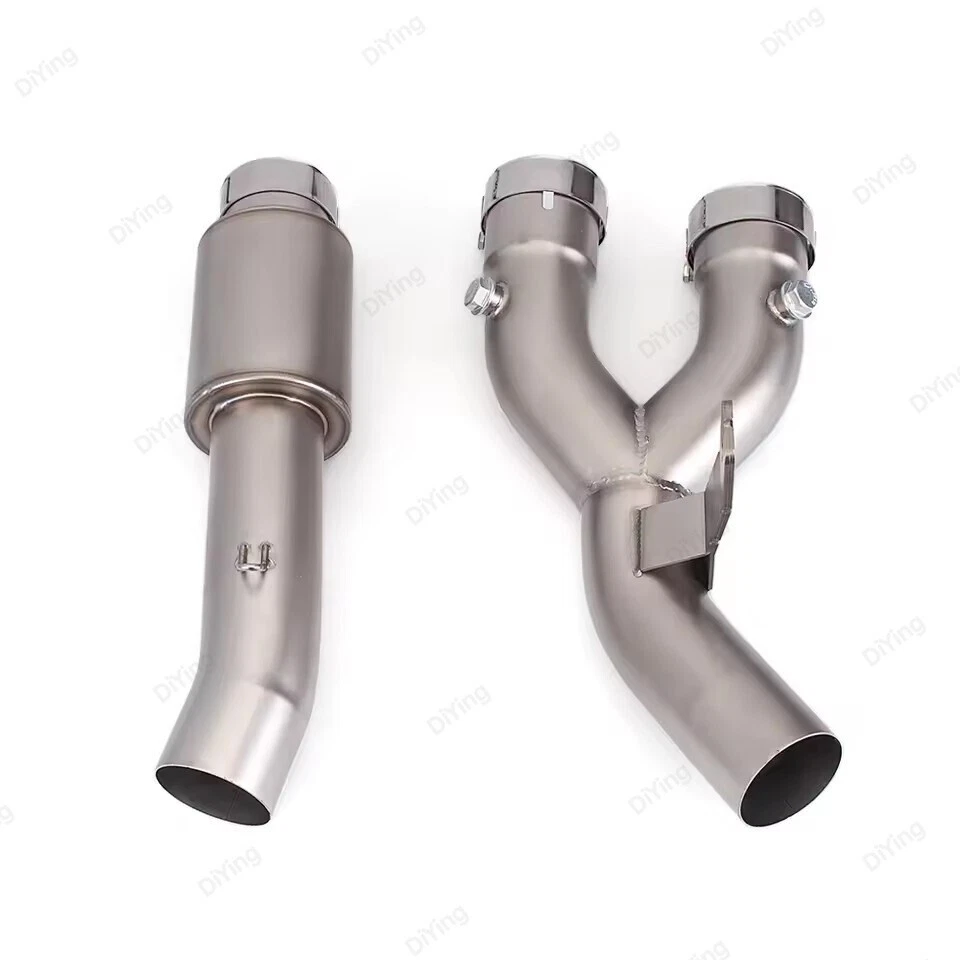 For Yamaha R1 R1M MT10 FZ10 2015-2025 Motorcycle Exhaust Mid Link Pipe Slip-on