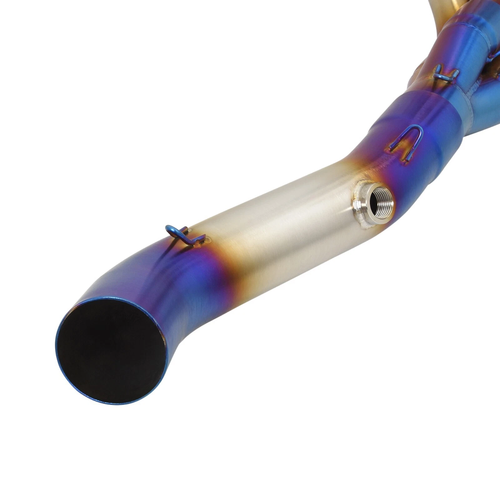 For Yamaha FJ09 FZ09 MT-09 2015-2020 Slip On Exhaust System Blue Header Pipe - Image 4