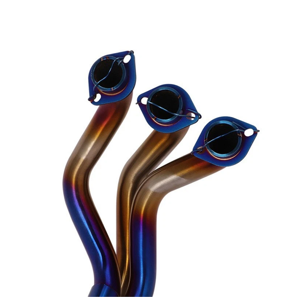 Full Exhaust System Muffler Link Pipe Tip For Yamaha MT09 FZ09 XSR900 2014-2020 - Image 6