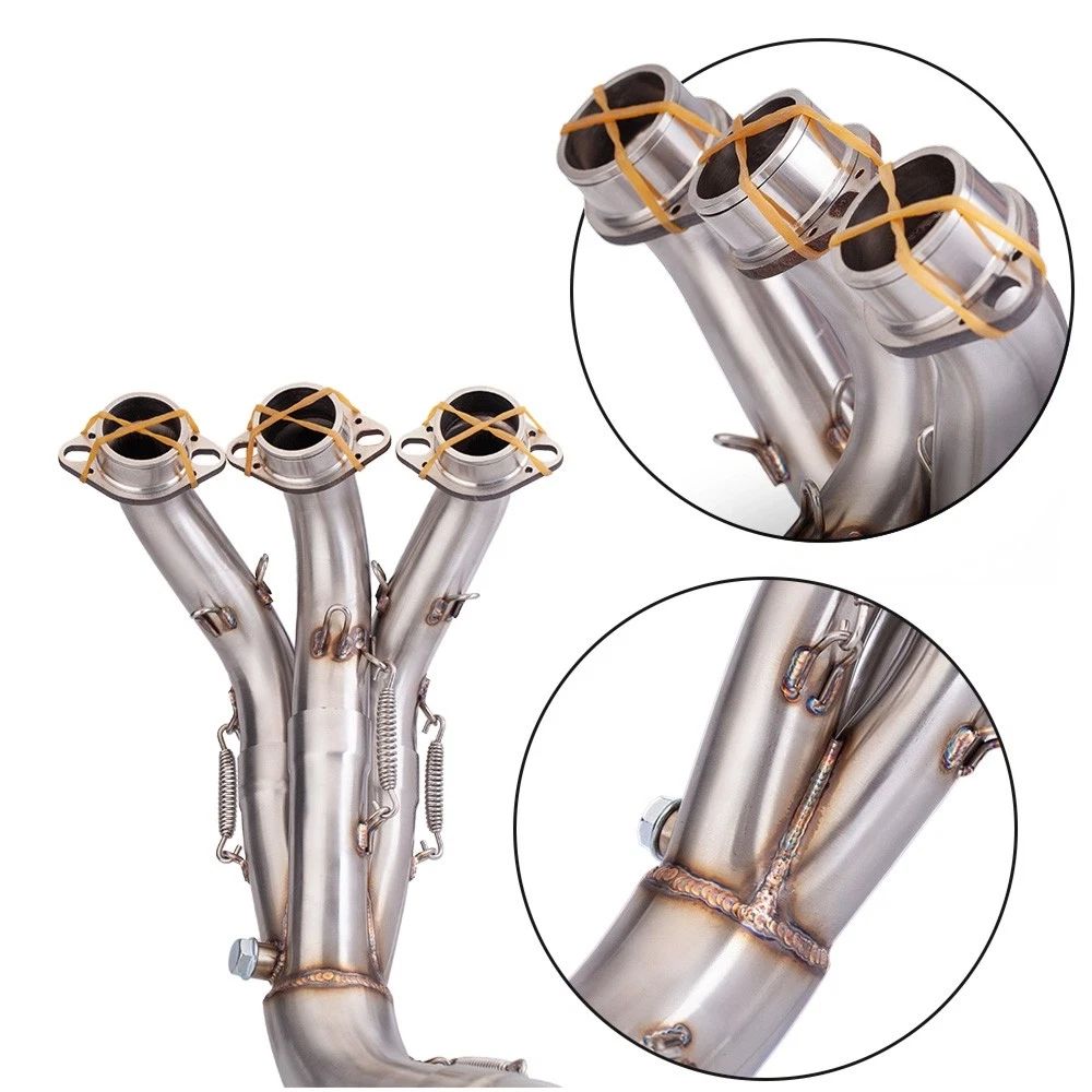 For Yamaha XSR900 MT-09 2021-2024 Full System Muffler Exhaust Header Pipe - Image 3