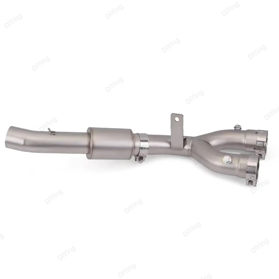 For Yamaha R1 R1M MT10 FZ10 2015-2025 Motorcycle Exhaust Mid Link Pipe Slip-on - Image 6
