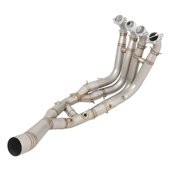 Stainless Steel Exhaust Tips Mid Pipe For BMW M1000RR S1000R 2019-2025